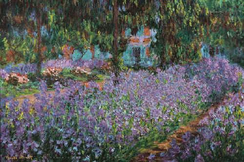 Claude Monet Artist s Garden at Giverny oil painting image